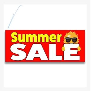 Any item 20% off, if you buy 4 items 20% off plus 1 item with ☀️ or⛱️ is free!!!